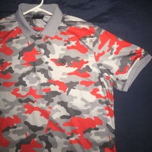 Rare Camo G/Fore G Fore Golf Shirt XL Ltd Edition